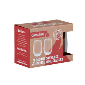 New Arrivals: Tritan Stemless White Wine 450ML 2 Pack