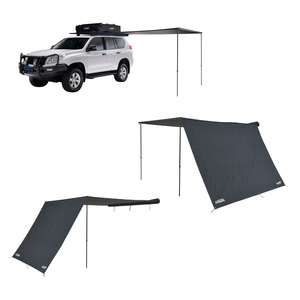 Rooftop Tents Awnings: Kakadu BlockOut Awning 98 x 118 (2.5m x 3m) - Combo with Walls