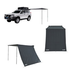 Rooftop Tents Awnings: Kakadu BlockOut Awning 78 x 98 (2m x 2.5m) - Combo With Walls