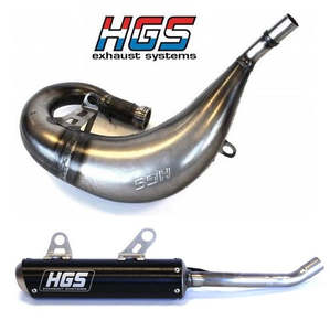 Hgs: HGS EXHAUST SYSTEM 2002-2025> YZ250 WITH BLACK MUFFLER