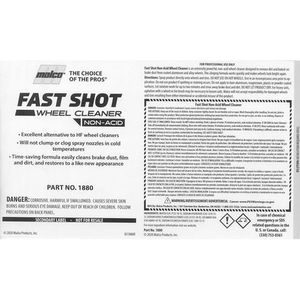 Tools & Accessories: Fast Shot Secondary Label