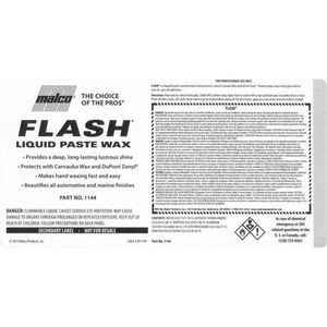Flash Secondary Label