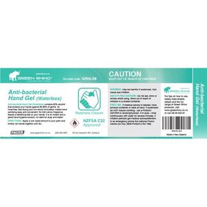 Tools & Accessories: Green Rhino® Half Label S8 Hand Gel