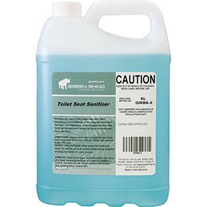 Bathroom Cleaning: Green Rhino® Toilet Seat Sanitizer