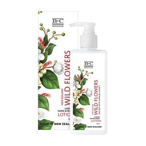 NZ Wild Flowers LOTION 300ml - Banks & Co. Botanicals — We create luxury s&hellip;