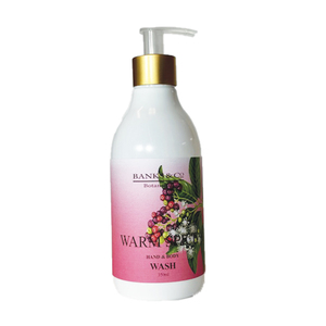 Products: Warm Spice WASH 350ml - Banks & Co. Botanicals — We create luxury skincare, room fragrance and candles. . for your skin and home. Care for your skin with lotion, wash, handcream and soap enriched with Manuka Honey. Available online or at selected New Ze