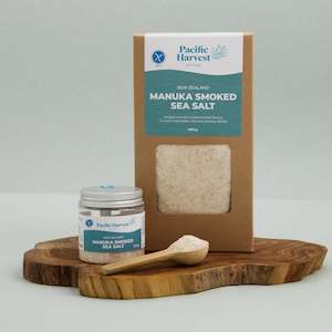 Manuka Smoked Sea Salt (Gluten Free, NZ Made, Hot Smoked)