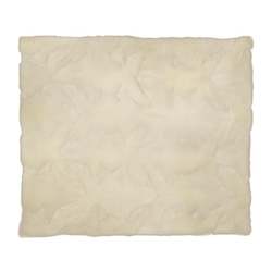 Alpaca Rugs: Alpaca Autumn Suri 1.8 x 2.1 Pure White