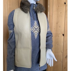 Clothes: Lambskin-Vest-Fur-Trim