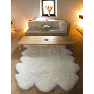 Sheepskins: Auskin Sexto Sheepskin Rug