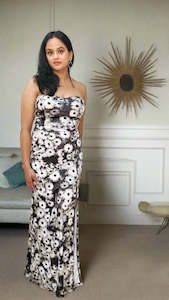 Dress: Multicolor Bodycon Maxi Dress