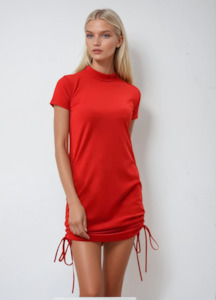 Women Bandage Red Dress