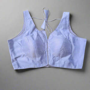 Blouses And Petticoats: Stylish White Blouse with Tie-Back