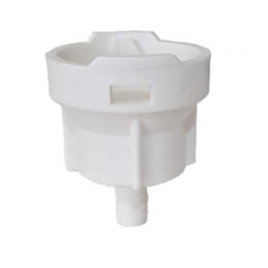 Beer Line Cleaning - Pacificool: Cleaning Cup (Bypass) Plastic White D/S-Type Barb