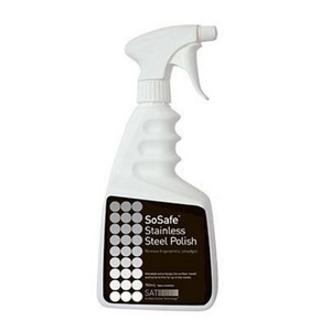 Bar Area - Pacificool: Cleaning Bracton Stainless Steel Polish 750ml Spray Bottle
