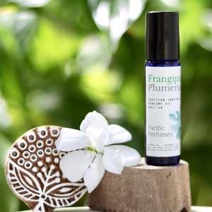 Fiji Roll- On Perfume Oil: Frangipani Roll-on Perfume Oil
