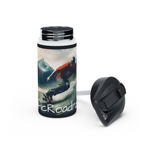 Water Bottle, Pacific Road NZ Design, Stainless Steel My Site