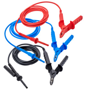 AEMC Lead – Replacement Set of 3, 45 ft 5kV w/Integral clips for Models 5050/5&hellip;