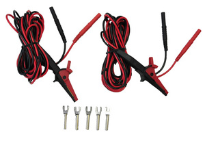 AEMC Kelvin Clip Leads 10A – 10 ft (3m)