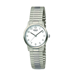 Boccia Pure Titanium Silver Women's Watch - Pacific Time