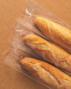 Carry: French Stick Plain Hot Microperf Bag 150 x 740 x 45mm 2000/c