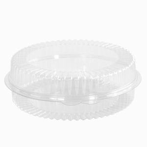 Display Packaging: Round Cake Clamshell 200 x 200 x 60mm 150/ctn