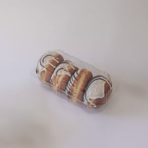 RPET Lidded Cake Packet 212 x 100 x 80mm 700/ctn