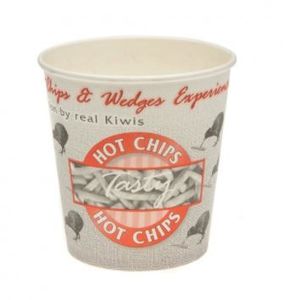Containers: Hot Chip Cup 440ml 1000/ctn