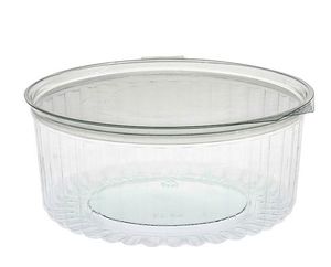 Containers: Sho-Bowl with Flat Lid 1270ml 100/ctn