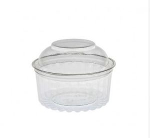 Containers: Sho-Bowl with Dome Lid 375ml (Ctn) 250