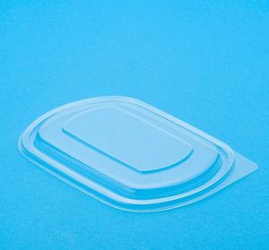 Containers: Lids to suit Black Oval Container 750ml 250/ctn