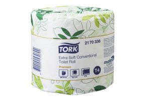 Clean: Tork Extra Soft Toilet Rolls 2 ply 48/ctn
