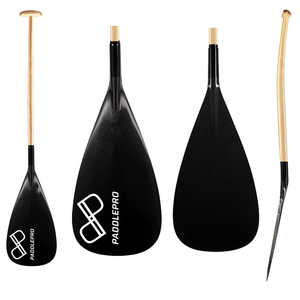 Waka Ama Paddle - Carbon Blade/Hybrid - Double Bend PaddlePro NZ