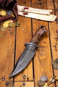 Daggers: Ranger Knife Coreless - Steel - Brown - 32 cm