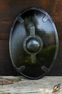 Black Auxillay Shield - 90x60 cm