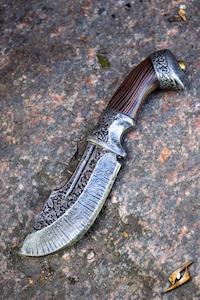 Throwing Weapons: Hunters Knife - Steel - 21 cm