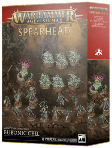 Age of Sigmar Spearhead Maggotkin of Nurgle Bubonic Cell