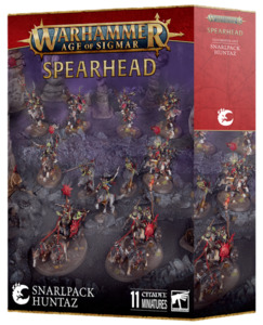Age of Sigmar Spearhead Snarlpack Huntaz