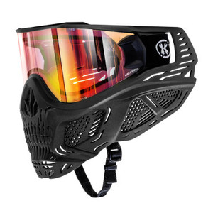 Products: Hstl Skull Goggle Death - Black W/ Fire Lens