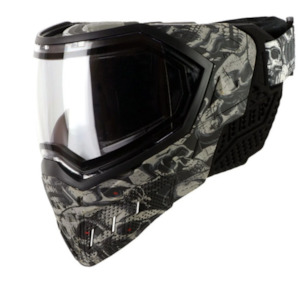 Empire EVS Mask LE Damage with Thermal Ninja and Thermal Clear Lens