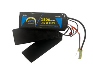 7 Star 11.1V 1800mAh Li-Po Airsoft Stick Battery