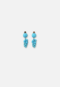 Teal Bobblers Earrings
