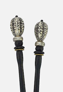 Royal Silver Hairsticks