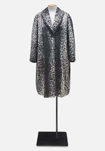 Mortons Grey Faux Fur Coat