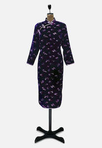 Chinoiseries: Aubergine Velvet and Diamantes