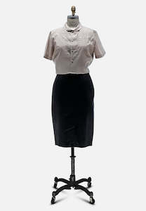 A Single with Milk Blouse