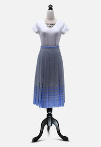 Striper In Blue Skirt