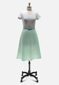 Skirts: Minty Green Aline Skirt