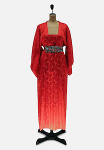 Kimono: Red Perfection Kimono Long