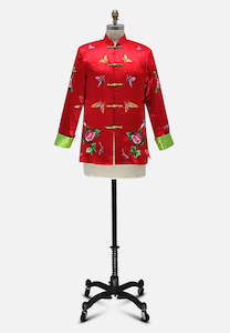 Chinoiseries: Rachel in Red Chinoiseries Jacket